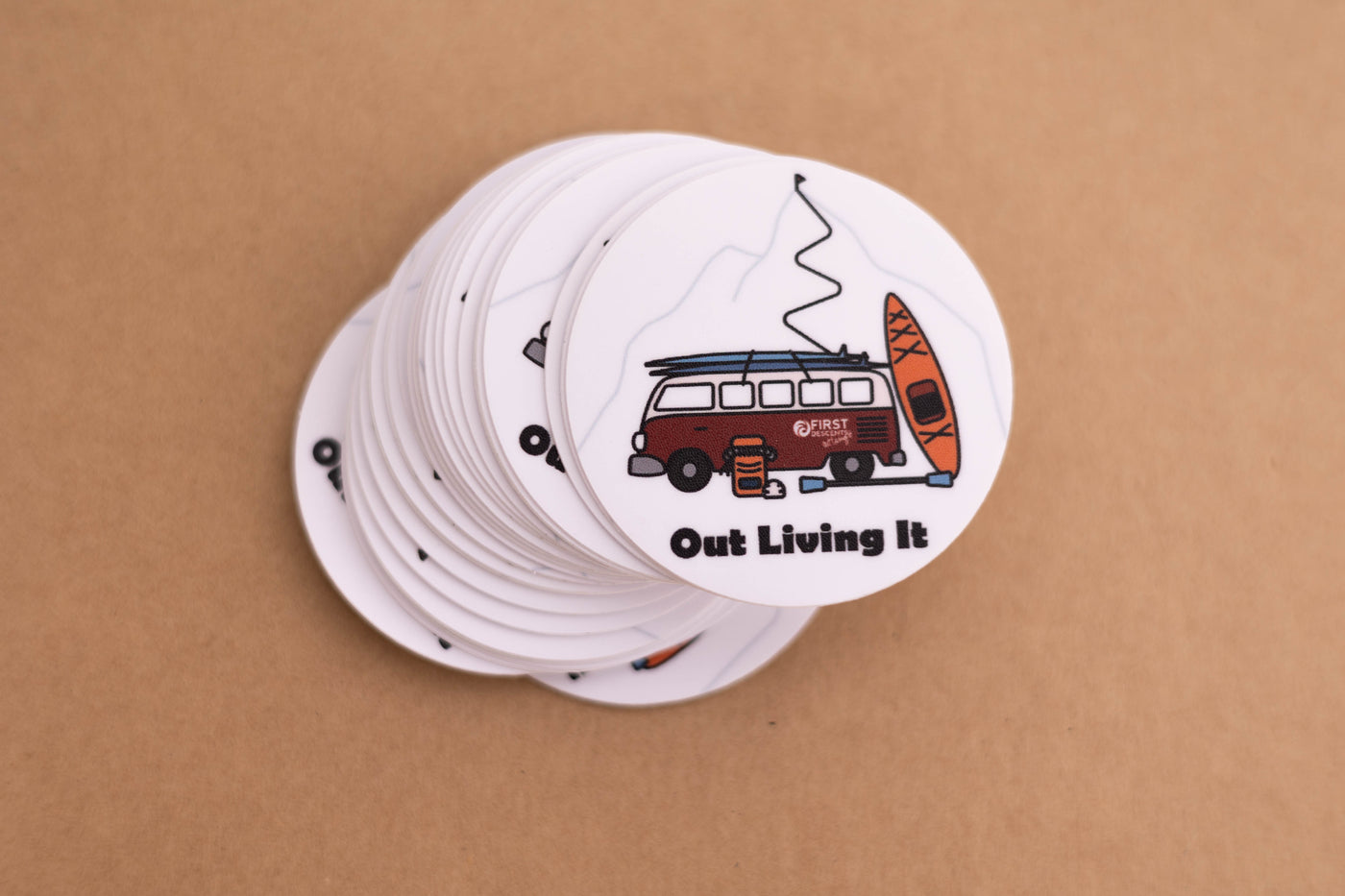 Camper Van Sticker