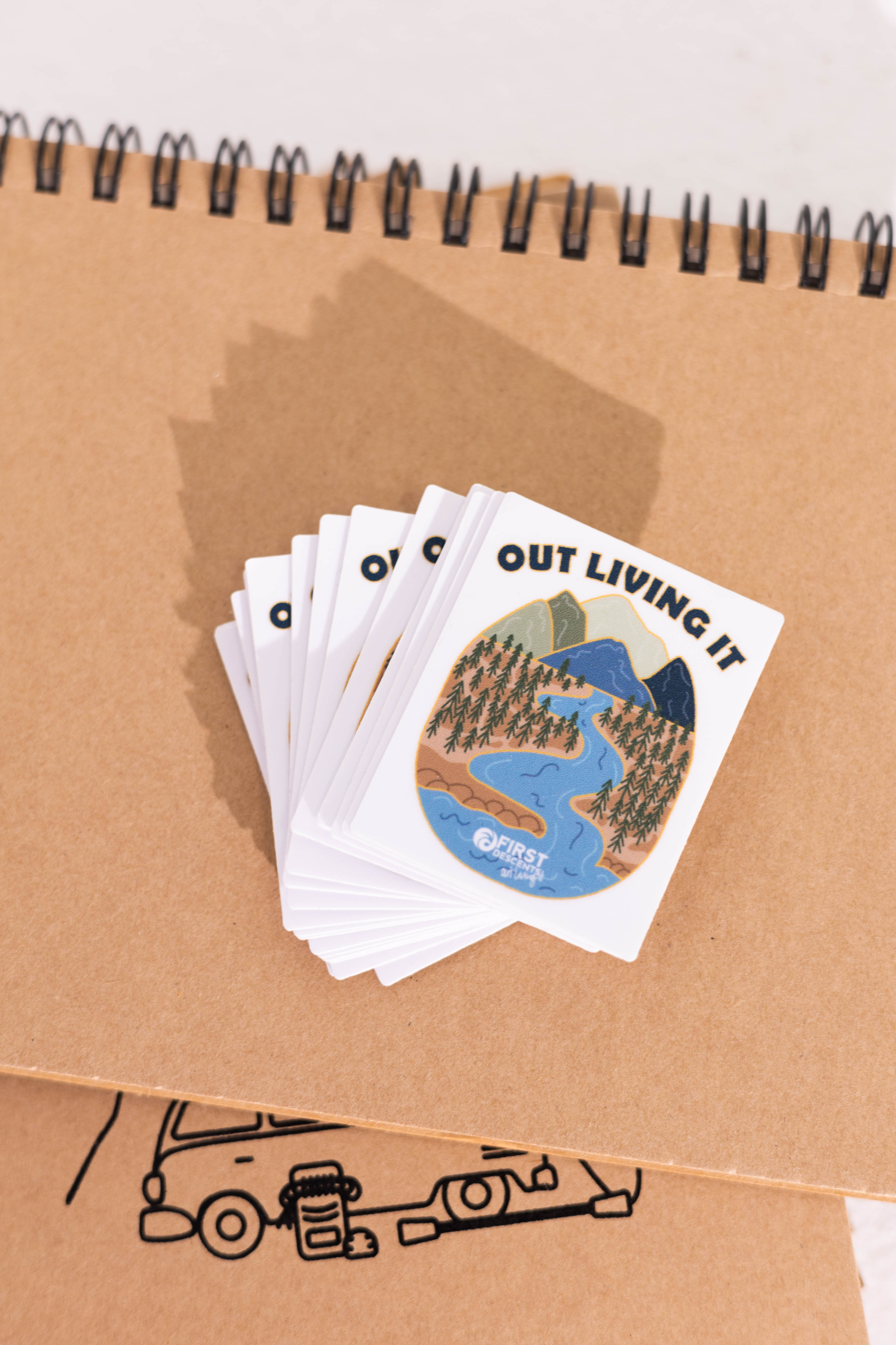 Mountain Sticker – First Descents Shop