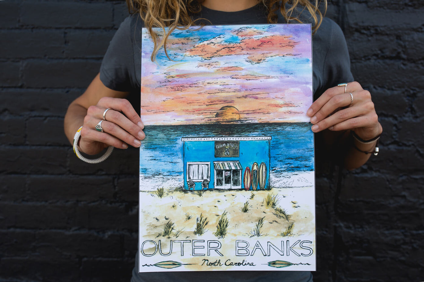 Limited Edition Outer Banks FD Program Poster