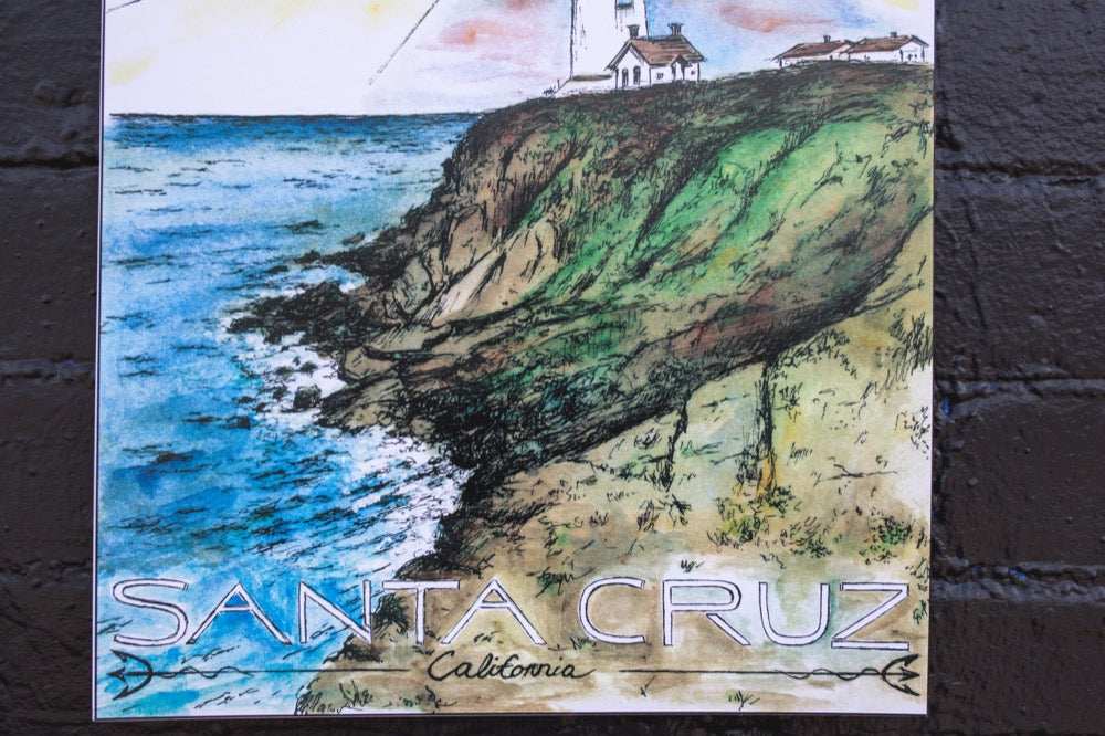 Limited Edition Santa Cruz FD Program Poster