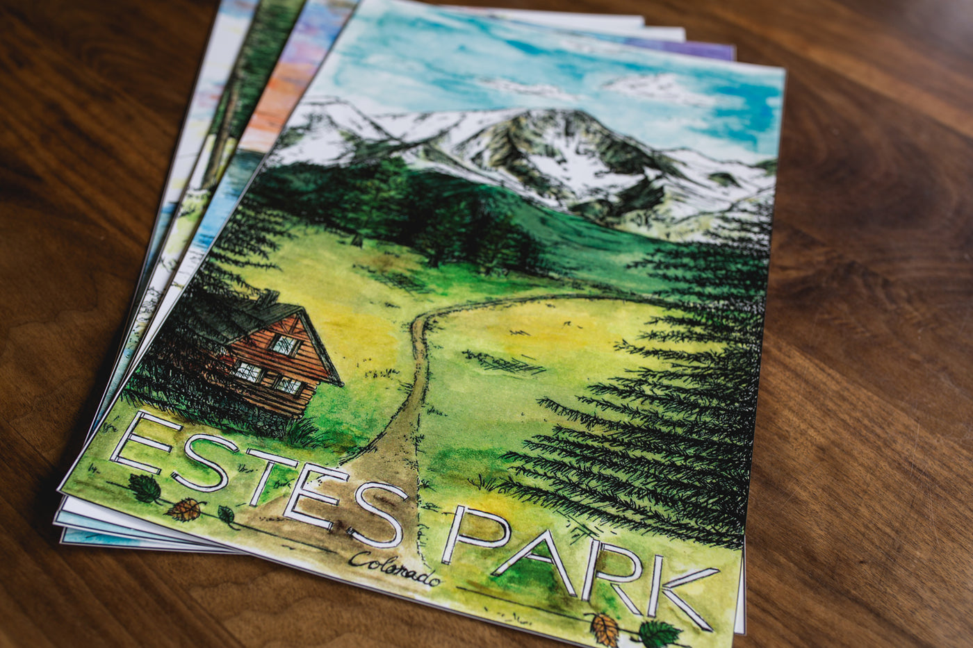 Limited Edition Estes Park FD Program Poster